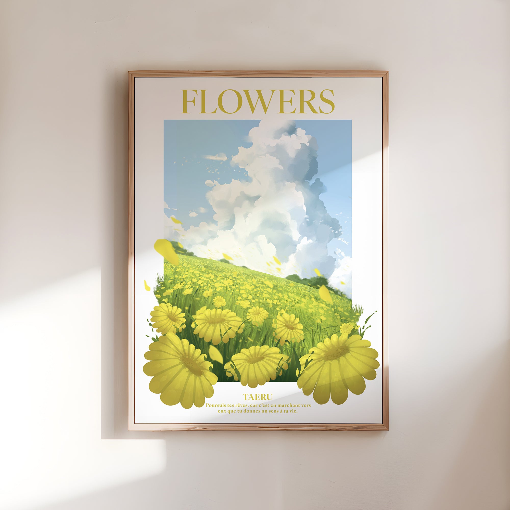 FLOWERS POSTER