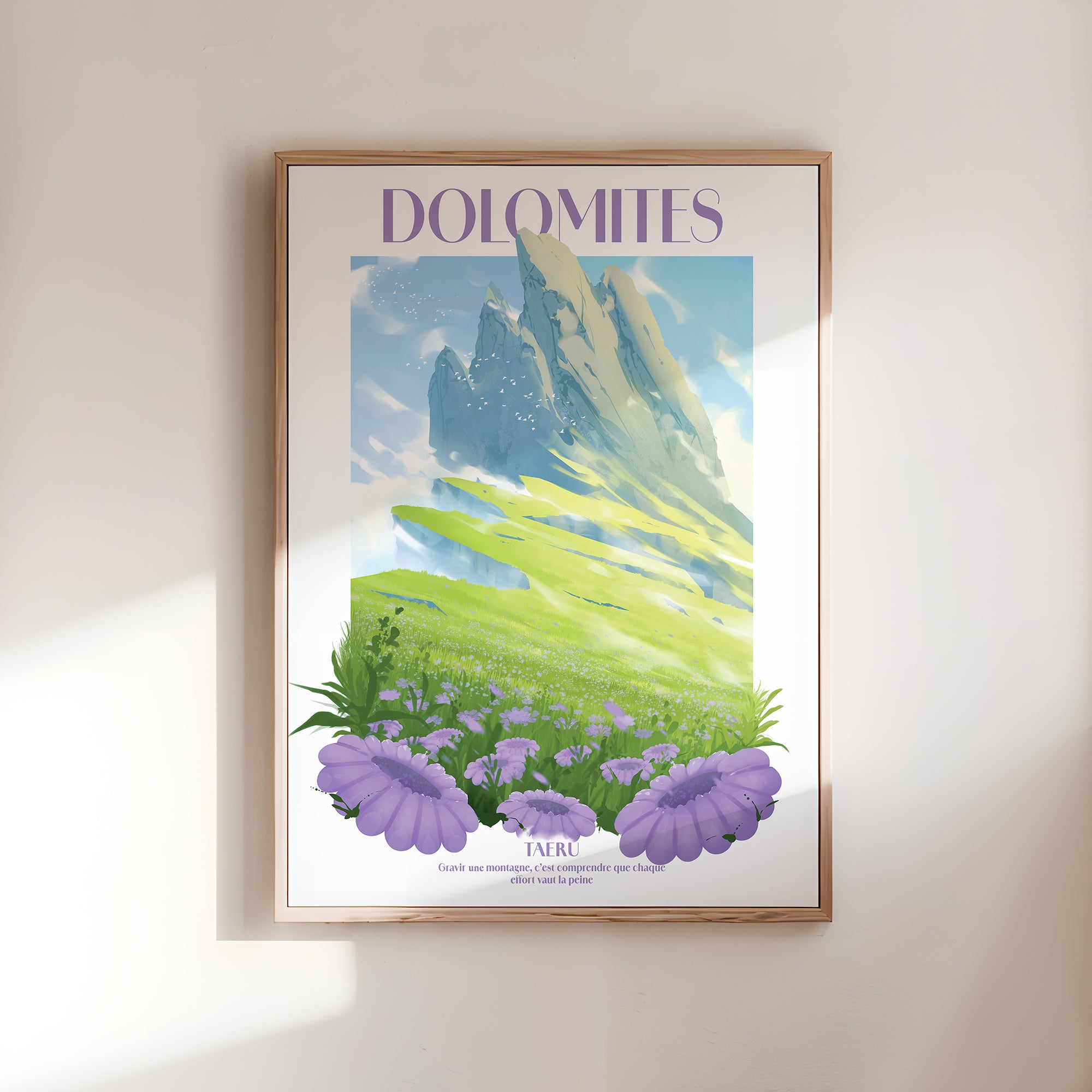 DOLOMITES POSTER