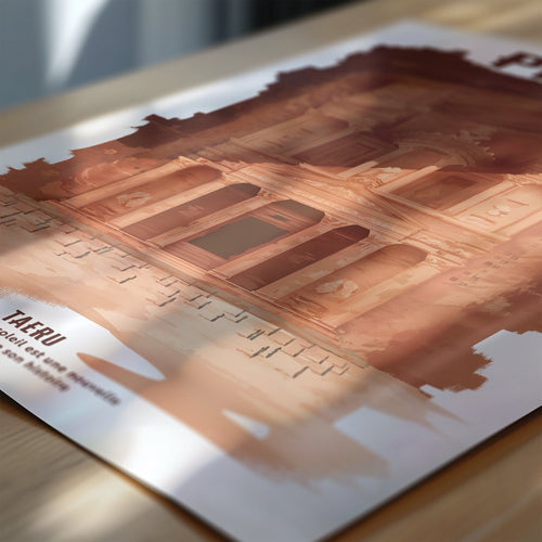 Affiche Jordanie – Petra