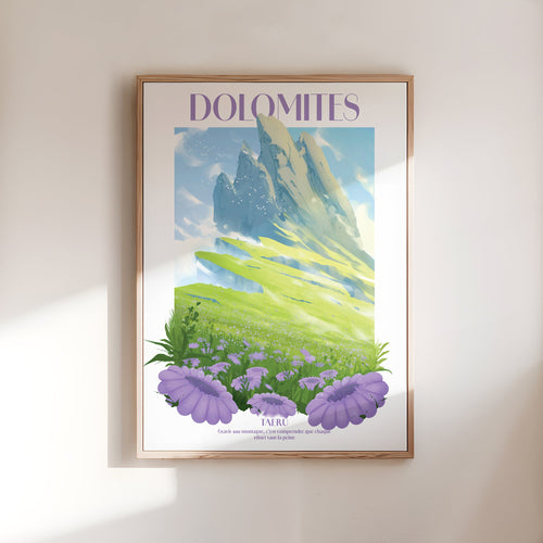 Affiche Italie – Dolomites