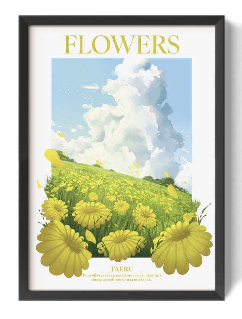 Affiche Fleurs – Florale