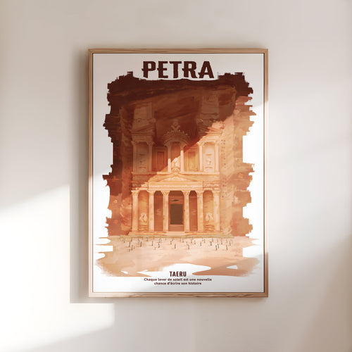 Affiche Jordanie – Petra