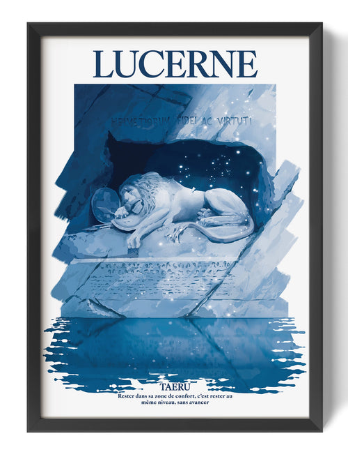 Affiche Suisse – Lucerne