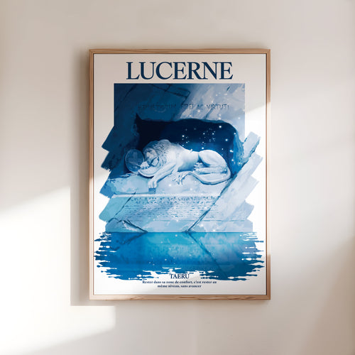 Affiche Suisse – Lucerne