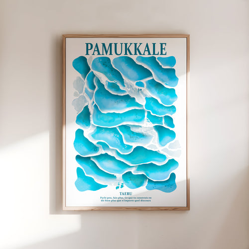 Affiche Turquie – Pamukkale