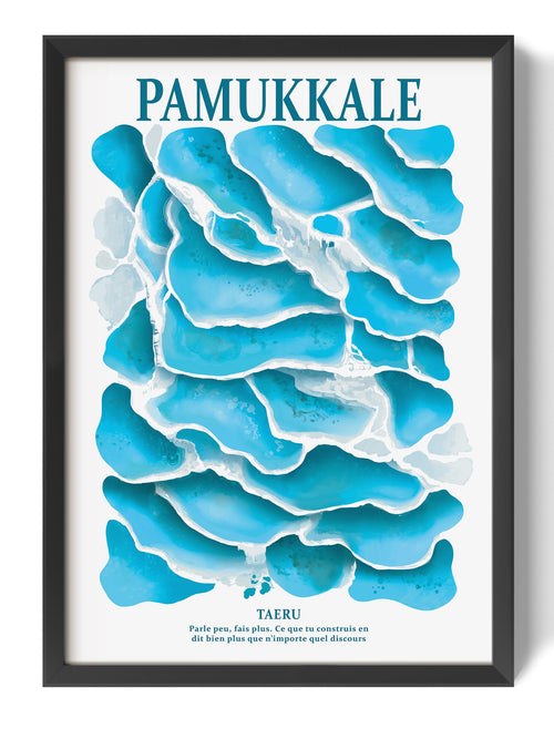 Affiche Turquie – Pamukkale