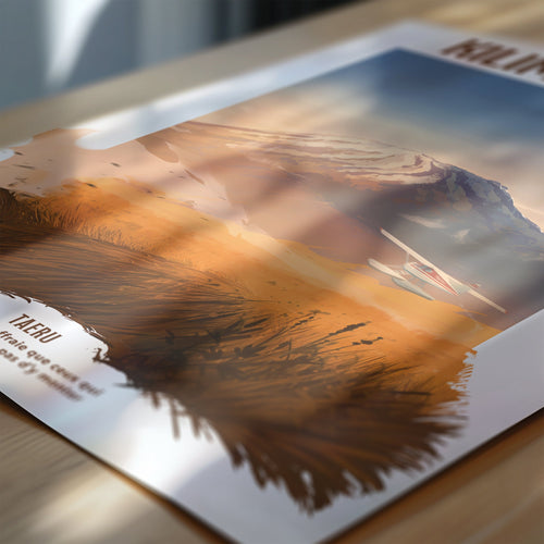 Affiche Tanzanie – Kilimandjaro